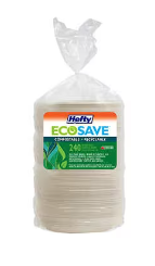 Hefty ECOSAVE Dessert Plates Pack of 240