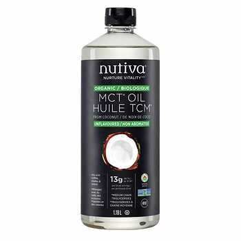 Nutiva Certified Organic MCT Oil 1.19L