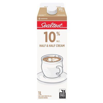 Sealtest 10% Half &amp; Half Cream 1 L