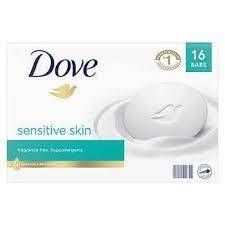 Dove Bar Soap Sensitive Skin 16 x 106 gr