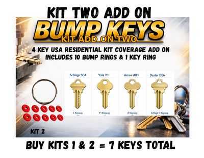 ​2️⃣USA Residential Bump Key Add On