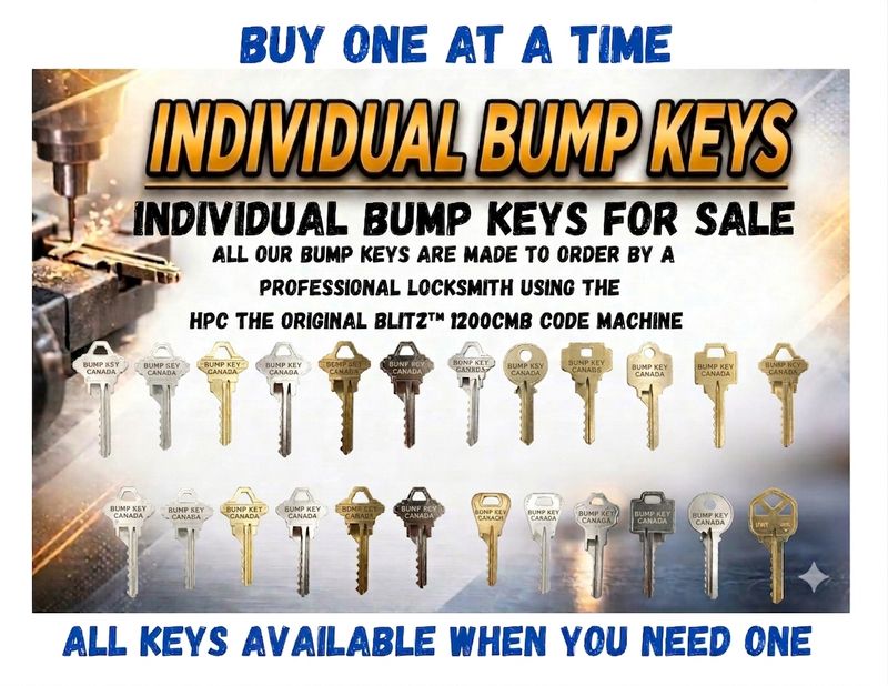 ​Individual Bump Keys