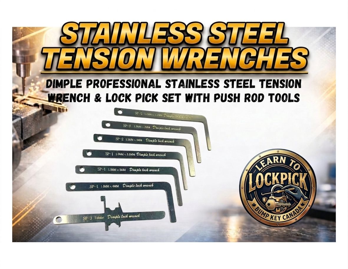 Stainless Steel Tension Wrenches