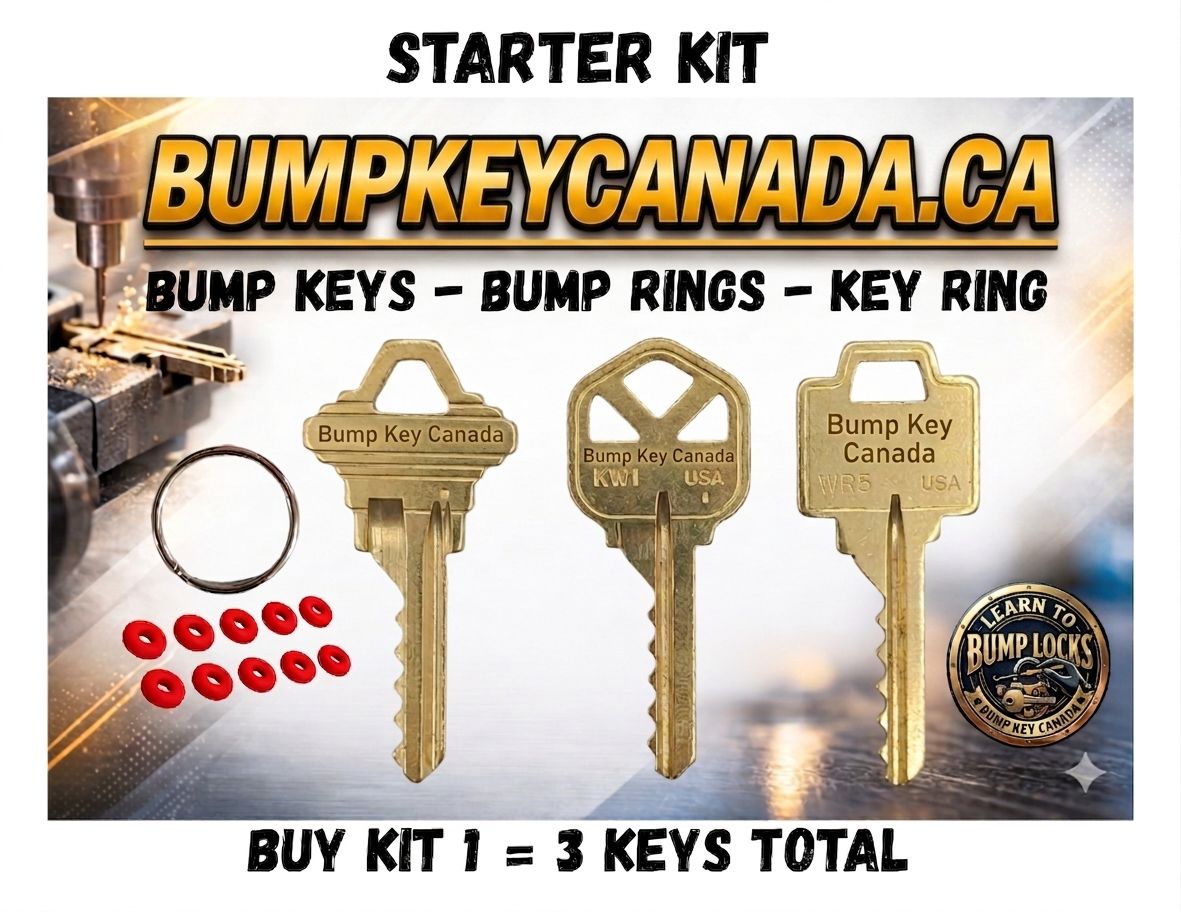 1️⃣Bump Key Starter Kit - Sold Separately