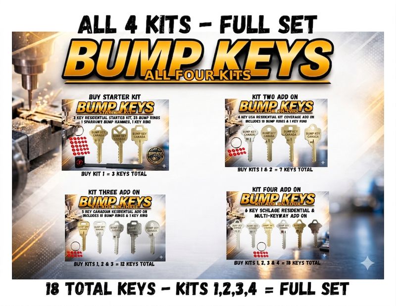 All 4 Bump Kits
