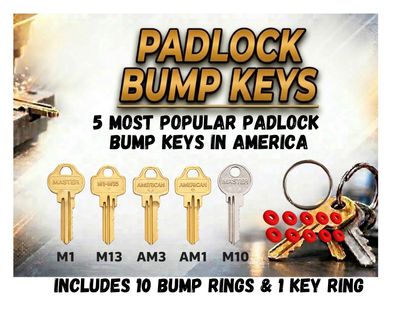5 Most Popular Padlock Bump Key In America