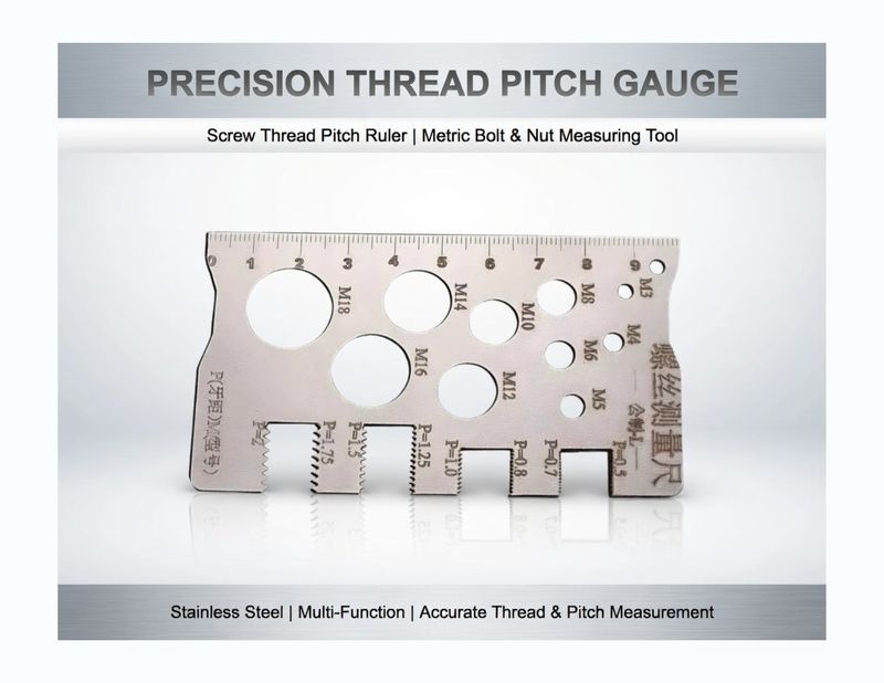 Precision Screw Thread Pitch Gauge