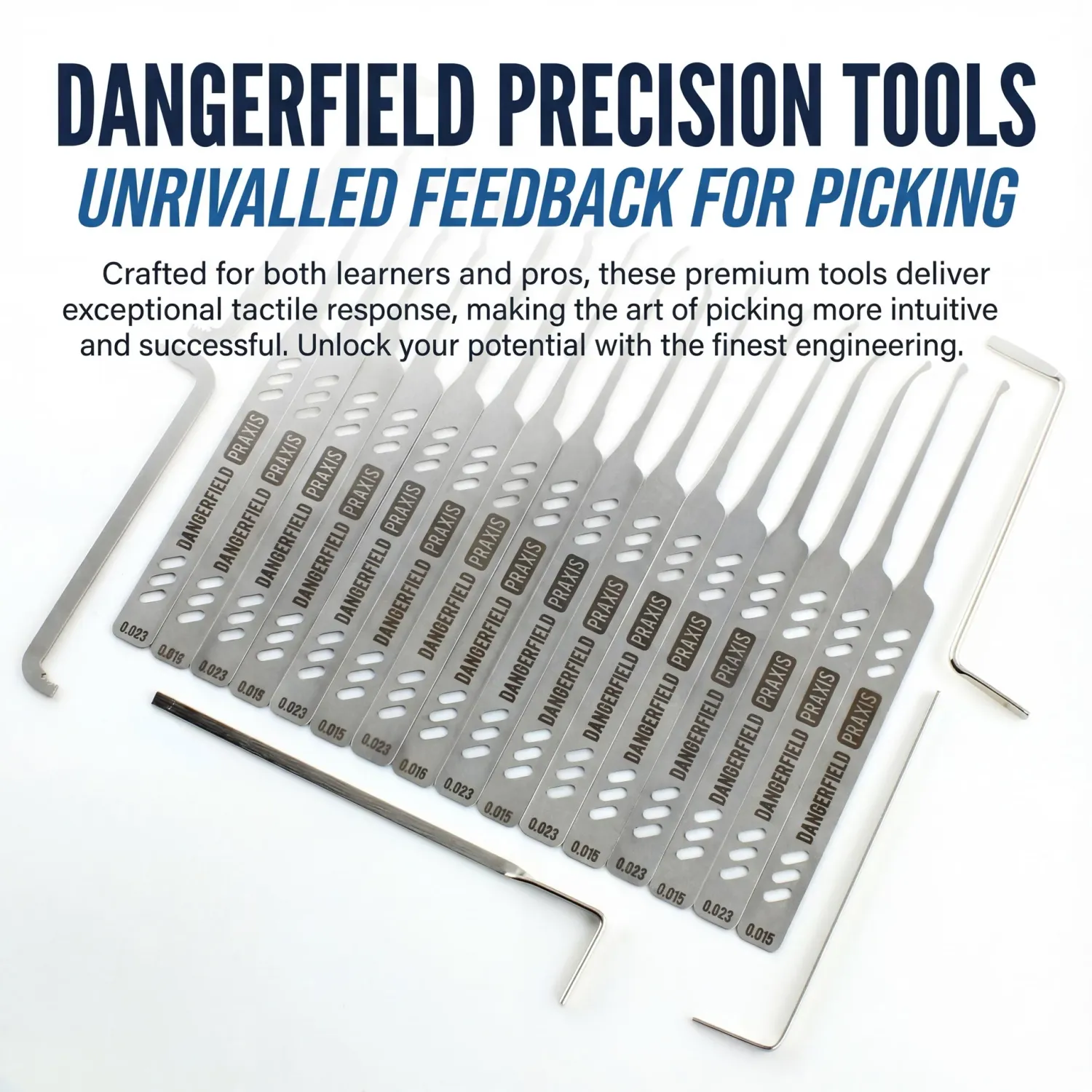 Dangerfield PRAXIS - .023" Gauge Lock Pick Set