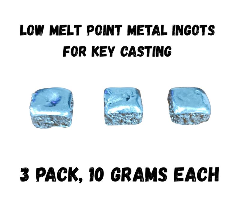 Low Melt Point Metal Ingots for Key Casting
