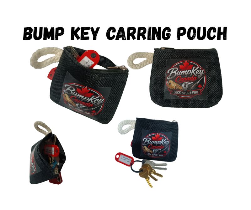 Bump Key Carrying Pouch
