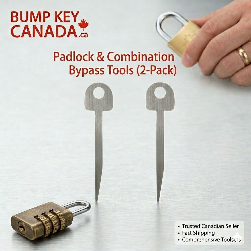 Padlock &amp; Combination Bypass Tools (2-Pack)