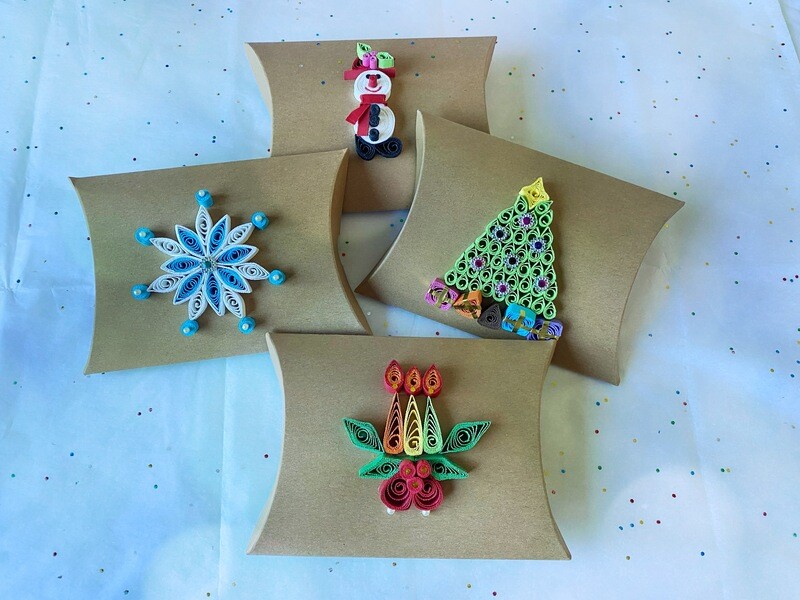 Quilling Love Christmas Packaging