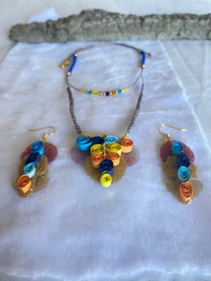 Quilling Love Jewelry Sets