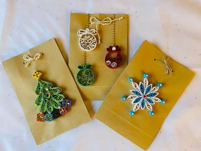 Quilling Love Christmas Packaging