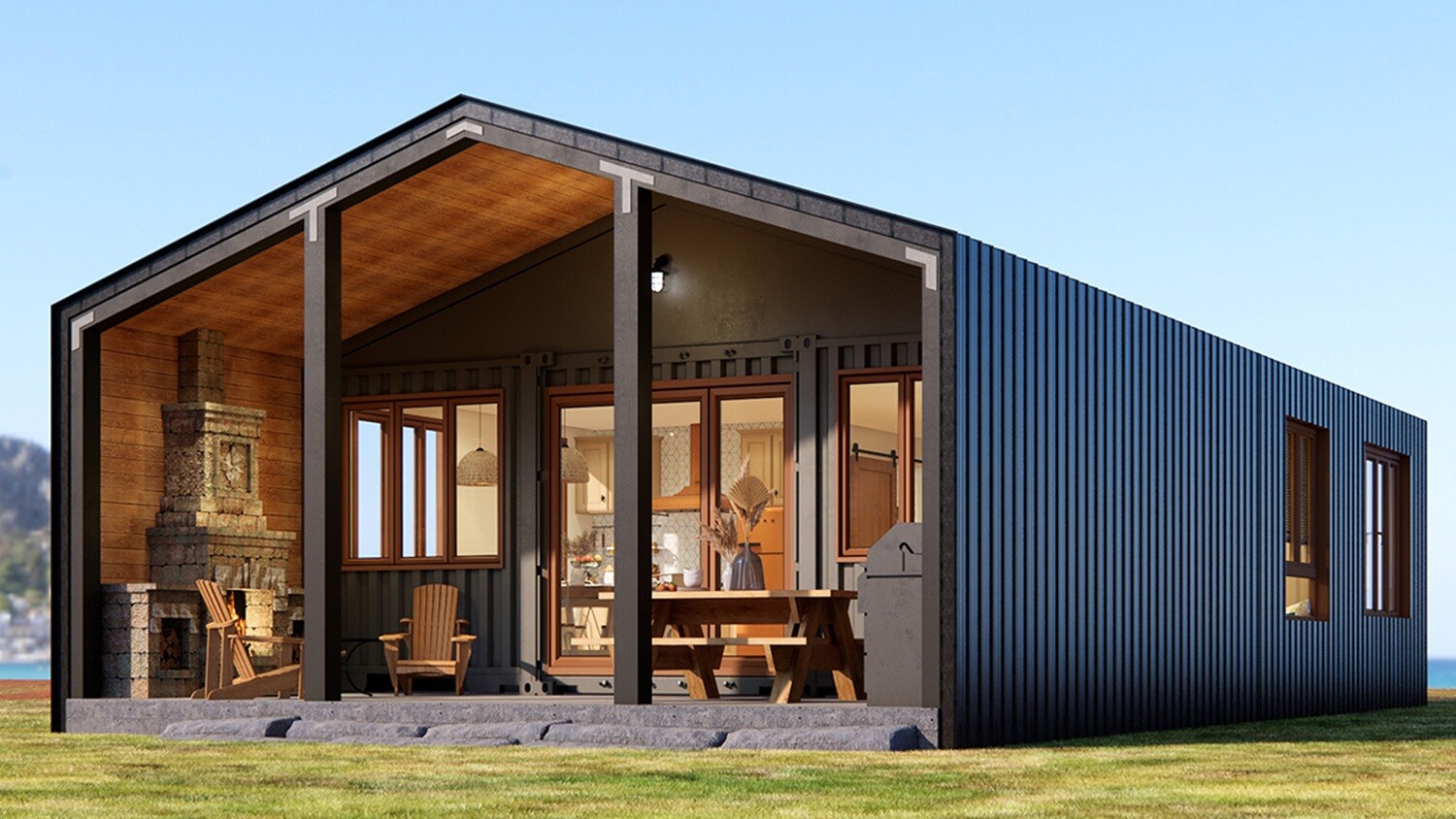 Detailed design of the container house BG30