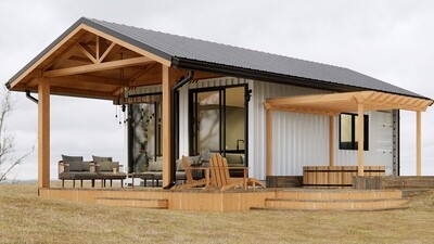 Detailed design of the container house BG27