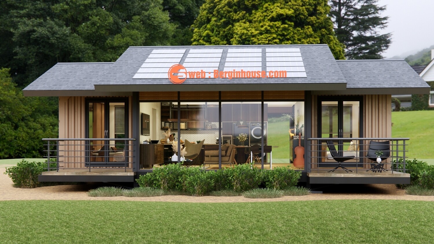 Detailed design of the container house BG34