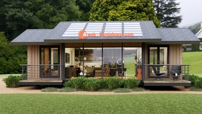 Detailed design of the container house BG34