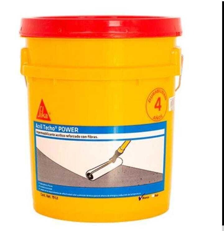 PINTURAS: Impermeabilizante Sika 4 años en cubeta.