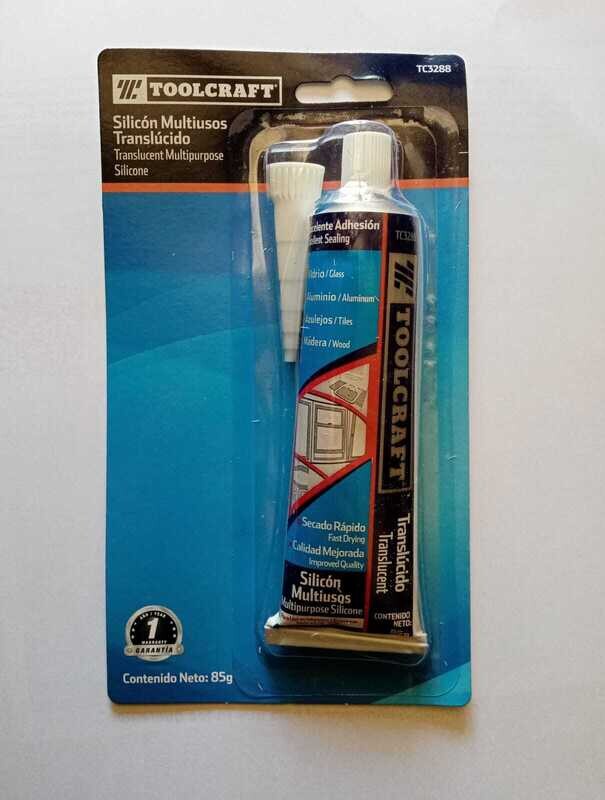 Silicón transparente Toolcraft
