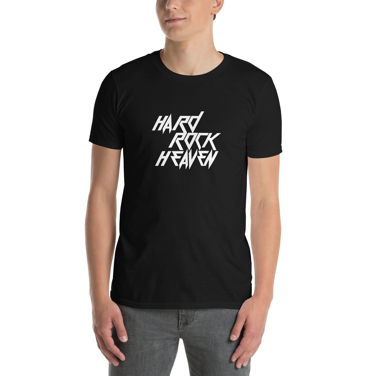 Vertical Logo Short-Sleeve Unisex T-Shirt