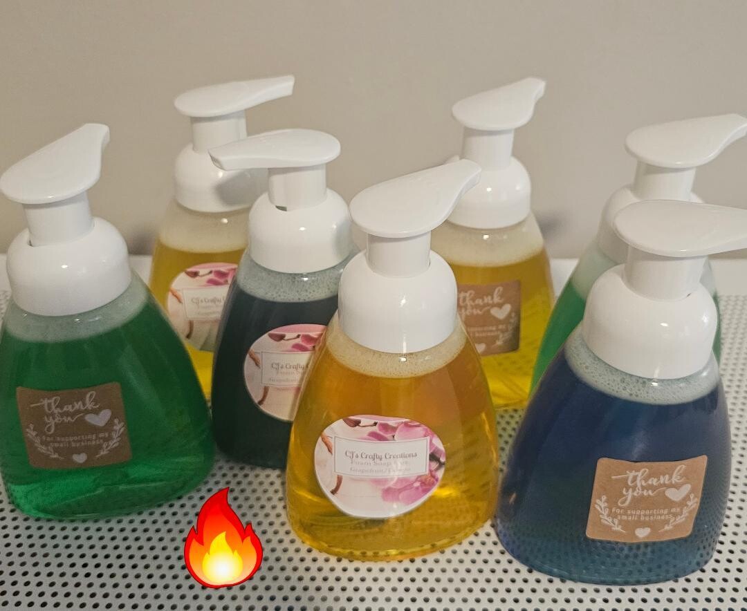 Foam Soaps 8 ounces