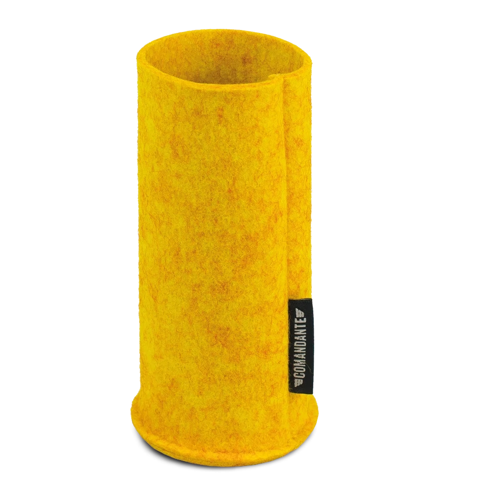 COMANDANTE C40 felt sleeve color Saffron