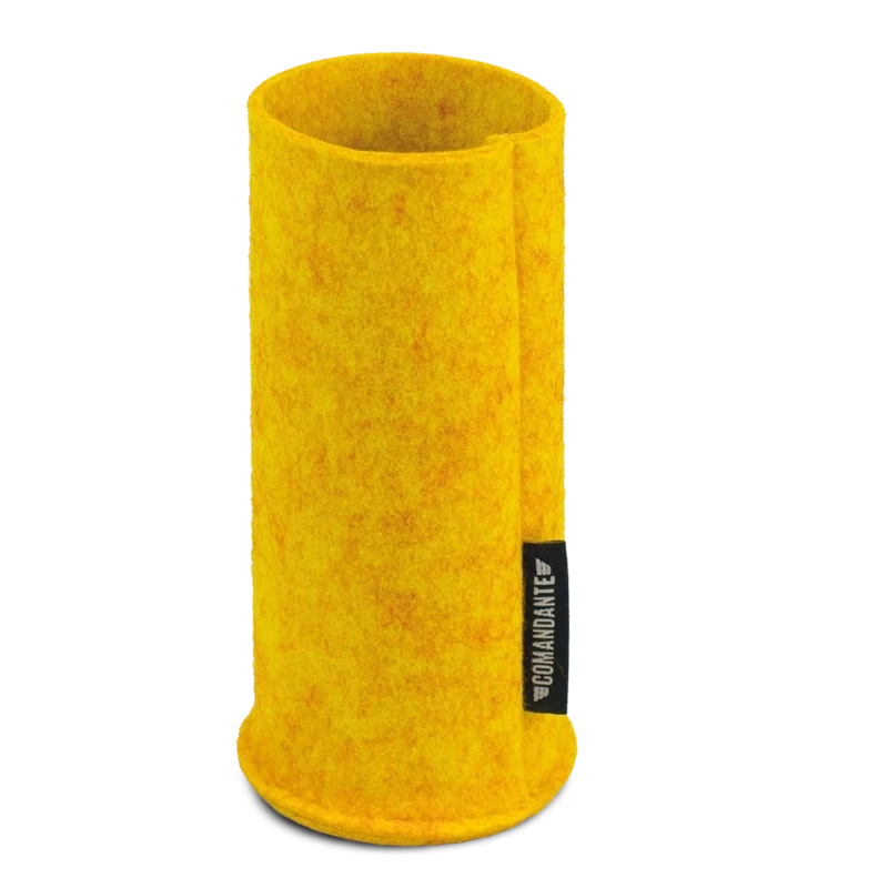 COMANDANTE C40 felt sleeve color Saffron