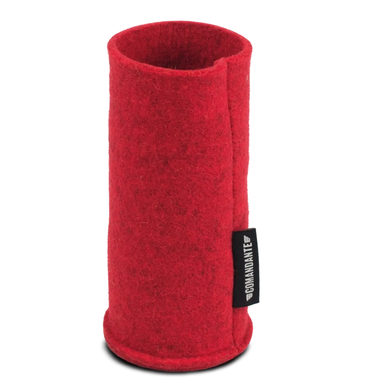 COMANDANTE C40 felt sleeve color Tomate