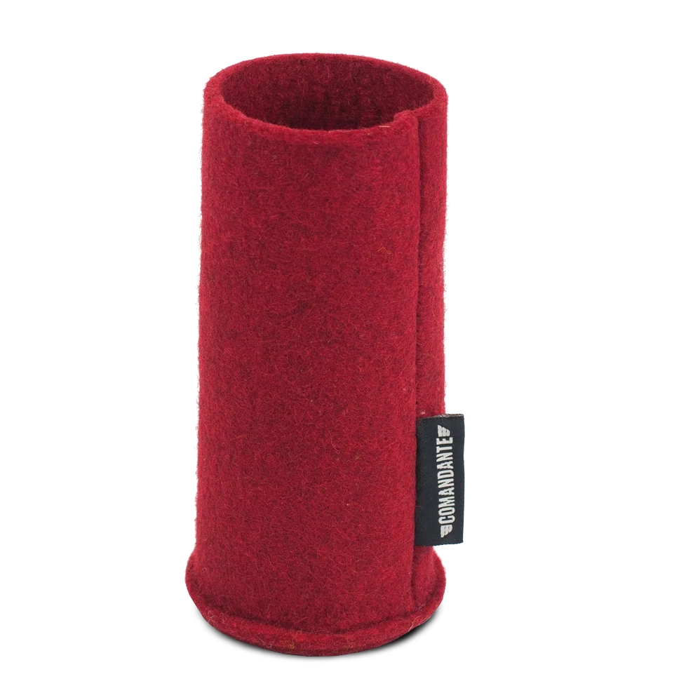 COMANDANTE C40 felt sleeve color Cherry