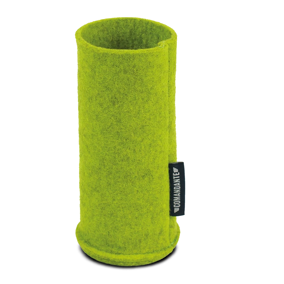 COMANDANTE C40 felt sleeve color Pistachio