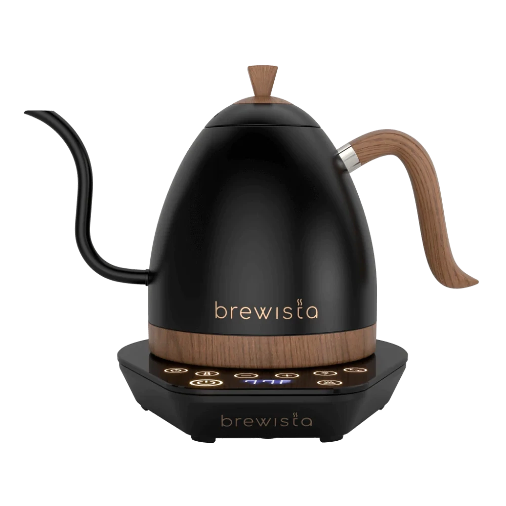 BREWISTA Electric Kettle NEGRO MADERA