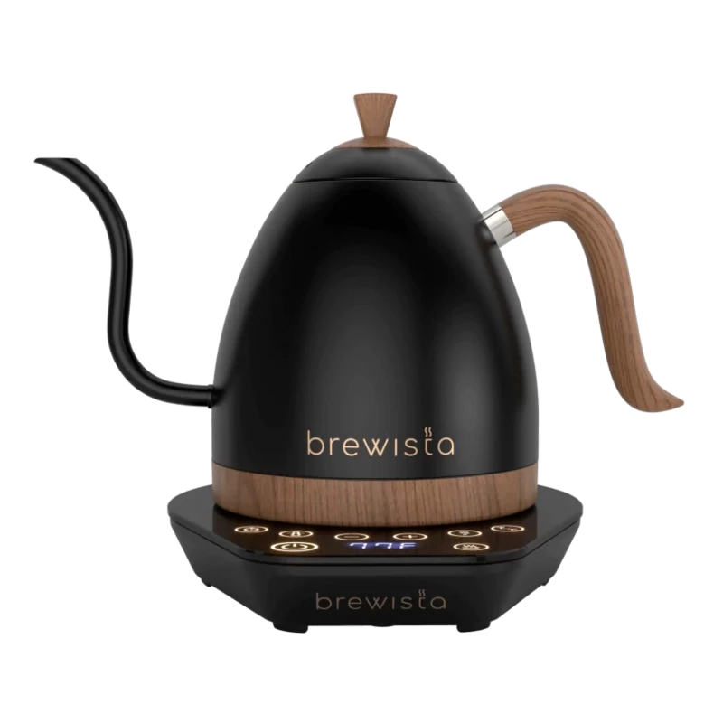 BREWISTA Electric Kettle NEGRO MADERA