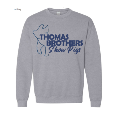 Crew Neck Sweatshirt Grey