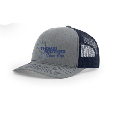 Hat Grey and Navy
