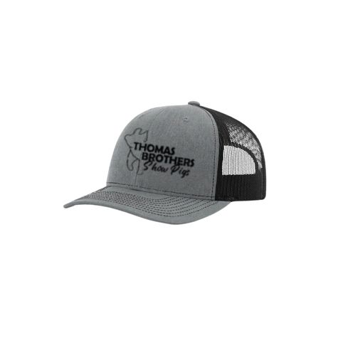 Hat Grey and Black