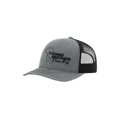 Hat Grey and Black