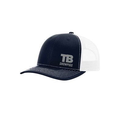 Hat Navy and White TB Logo