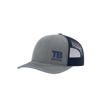 Hat Grey and Navy TB Logo