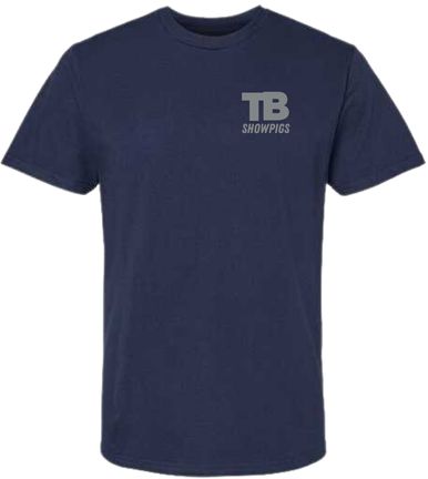 Soft Style T-Shirt Navy TB Logo