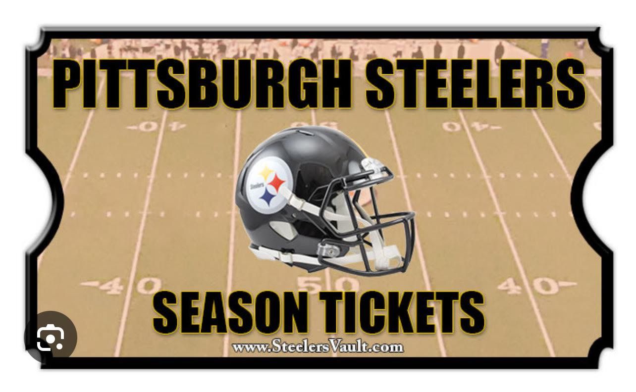 2025 PITTSBURGH STEELERS SEASON TICKETS