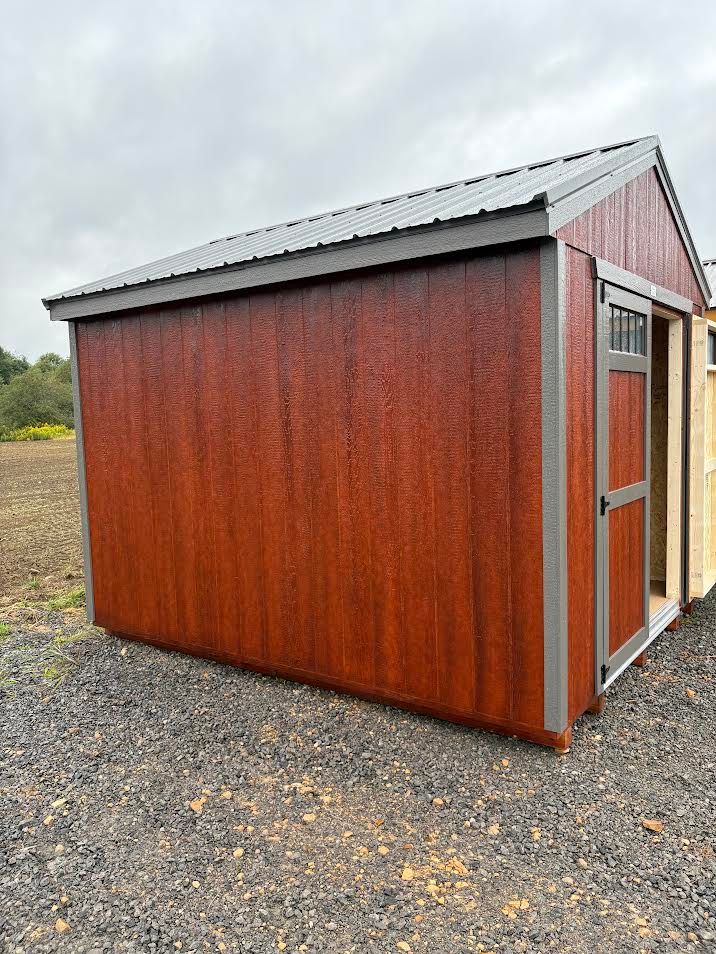 10X12 SHED WITH LOFT & ALUMINUM RAMPS