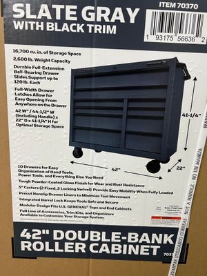 US GENERAL 42" TOOL BOX