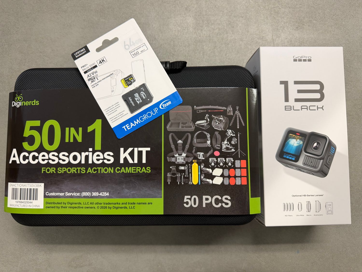 GO PRO 13 BLACK 50PC SET