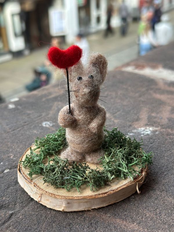 Little Mouse with Heart