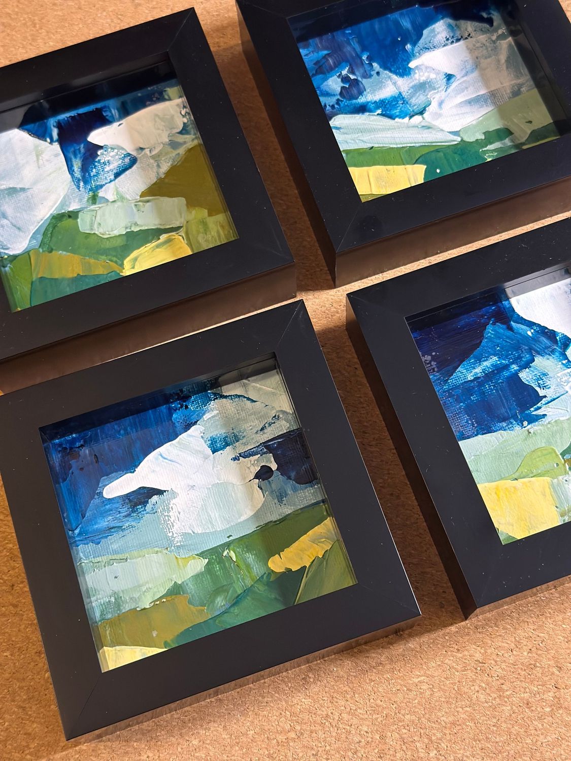 'Land meets sky' ERYRI - Snowdonia set of 4