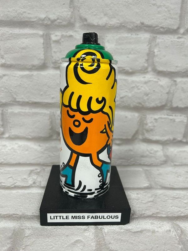 'Little Miss Fabulous' - Spray Can Art