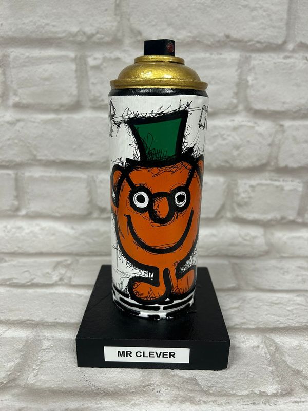 'Mr Clever' - Spray Can Art