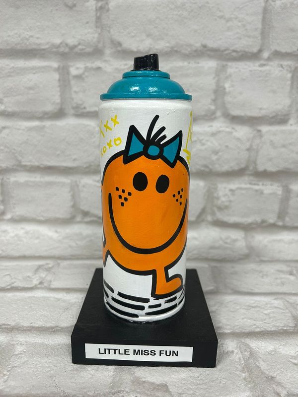 'Little Miss Fun' - Spray Can Art