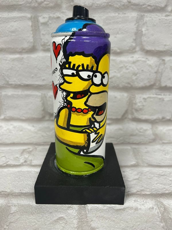 'Simpsons' - Spray Can Art